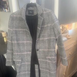 rails anders plaid coat , size XS, excellent condition